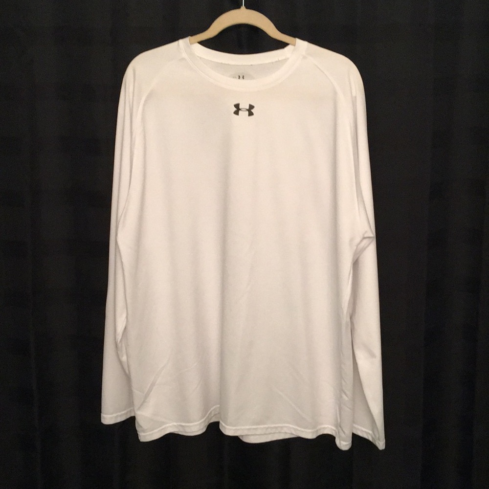 Men’s White Long Sleeve UA T-Shirt